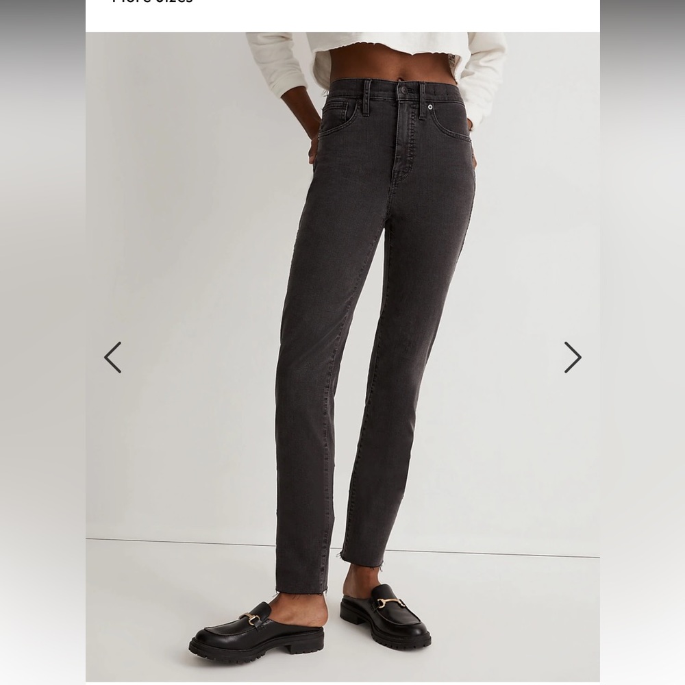 Tall Stovepipe Jeans in Banberry Wash: Raw-Hem Edition